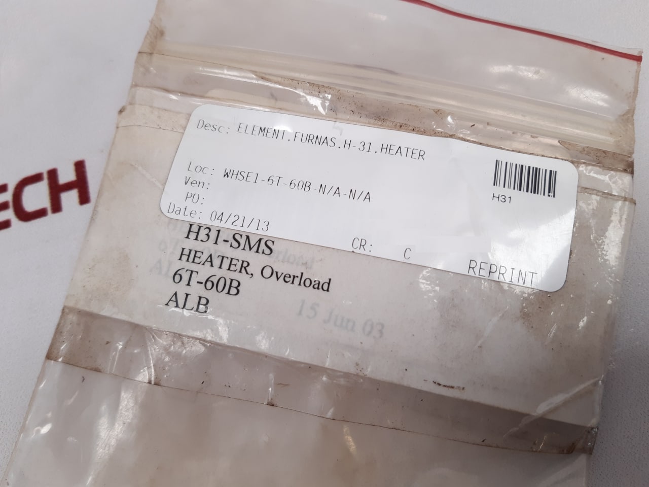 Furnas H31 Overload Heater