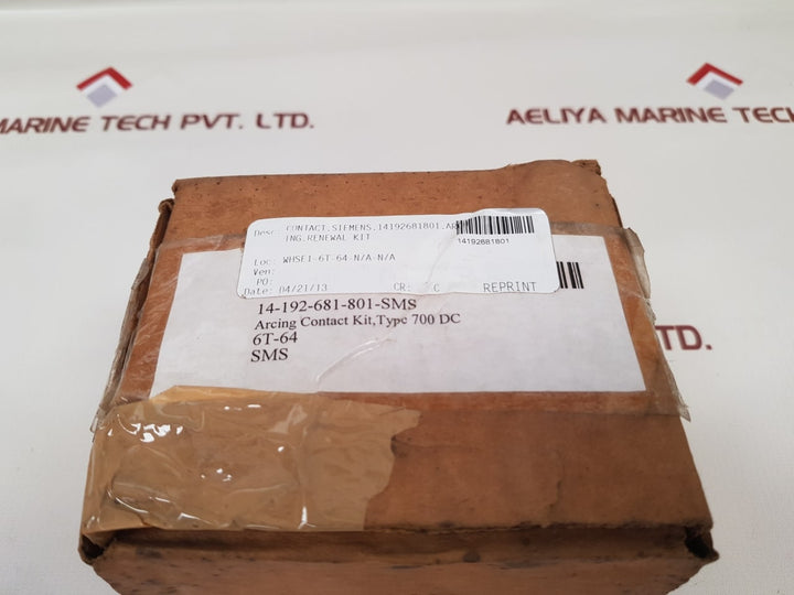 Hubbell/Siemens Hc14-192-681-801 Arcing Contact Kit 700 Dc