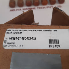 Set Of 7X Gould Shawmut Trs40R Fuse 40 Amp