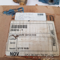United Electric J120-612 Differential Pressure Switches 125 To 3000 8.6 To 206.8