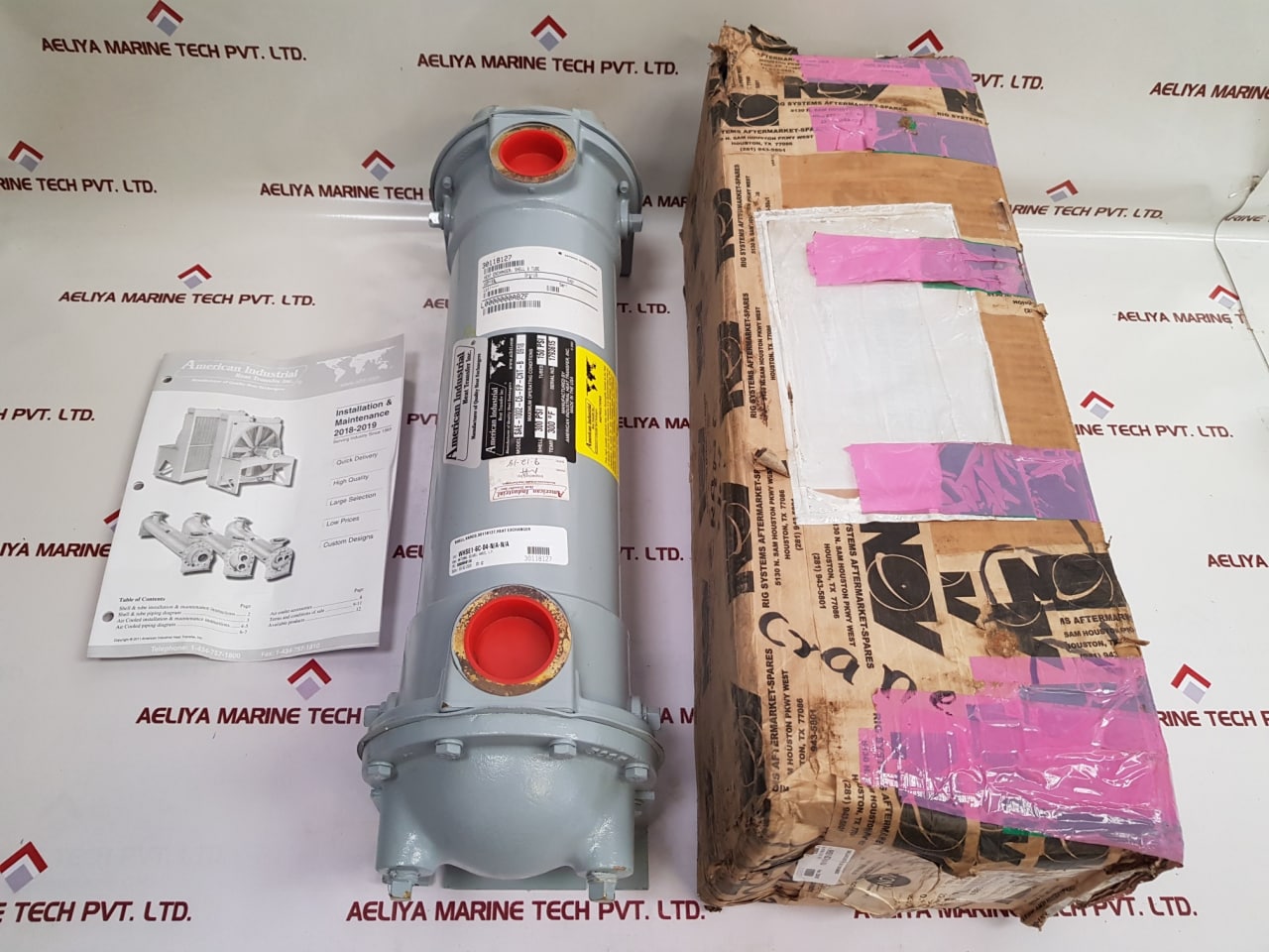 American Industrial Sae-1002-c6-fp-cnt-b 0918 Heat Exchanger