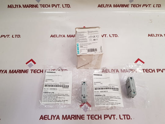 Set Of 6X Siemens 3Ld9200-2C N/Pe-terminal For Switch