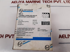 Larsen&Toubro Mn 2 Thermal Overload Relay 4.5-7.5A