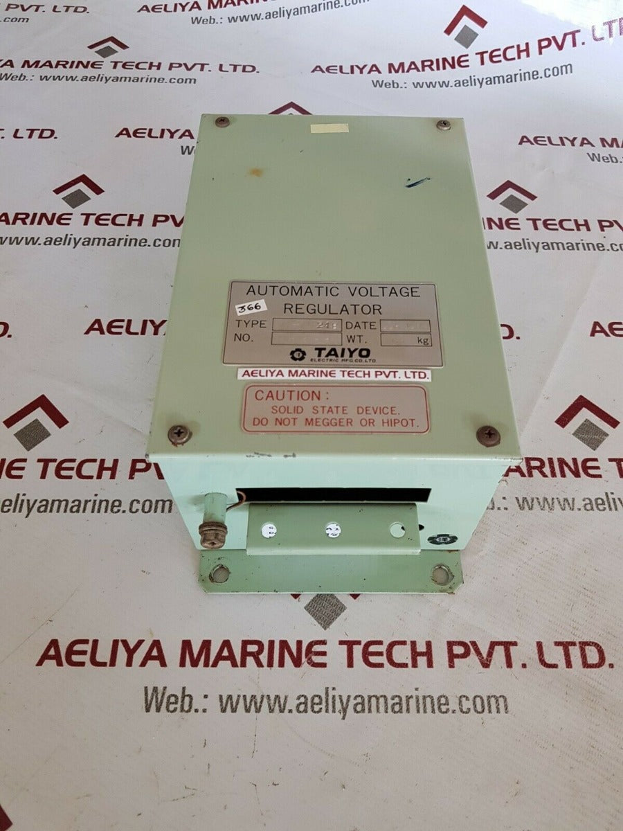 Taiyo as-71-24b automatic voltage regulator