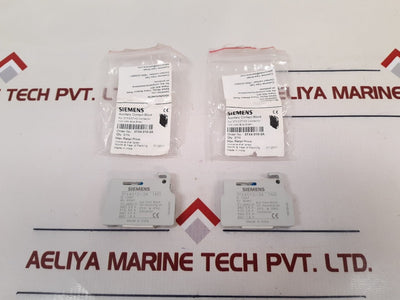 Set Of 4X Siemens 3Tx4010-2A Auxiliary Contact Block