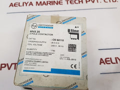 L&T Mnx 25 Switchgear Cs 94110 Contactor
