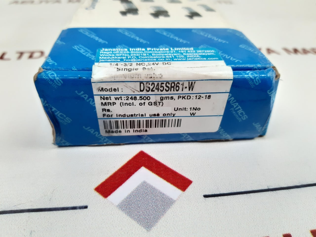 Janatics Ds245Sr61 Solenoid Compact Valve