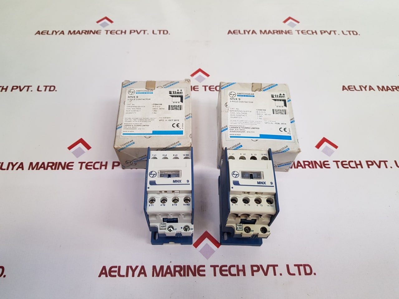 Larsen & toubro mnx 9 3-pole contactor