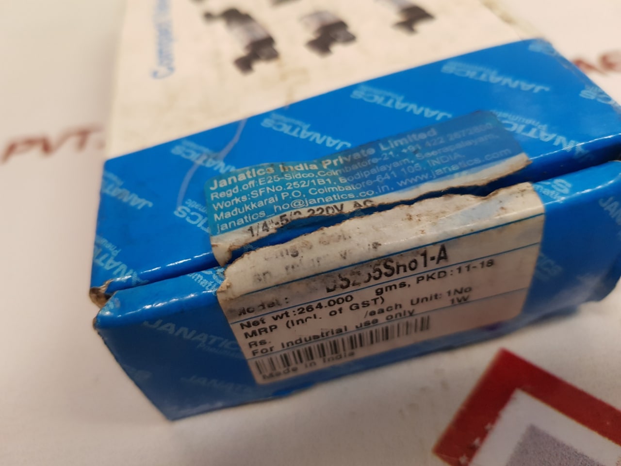 Janatics Ds255Sr61-a Solenoid Valve 2-10 Bar