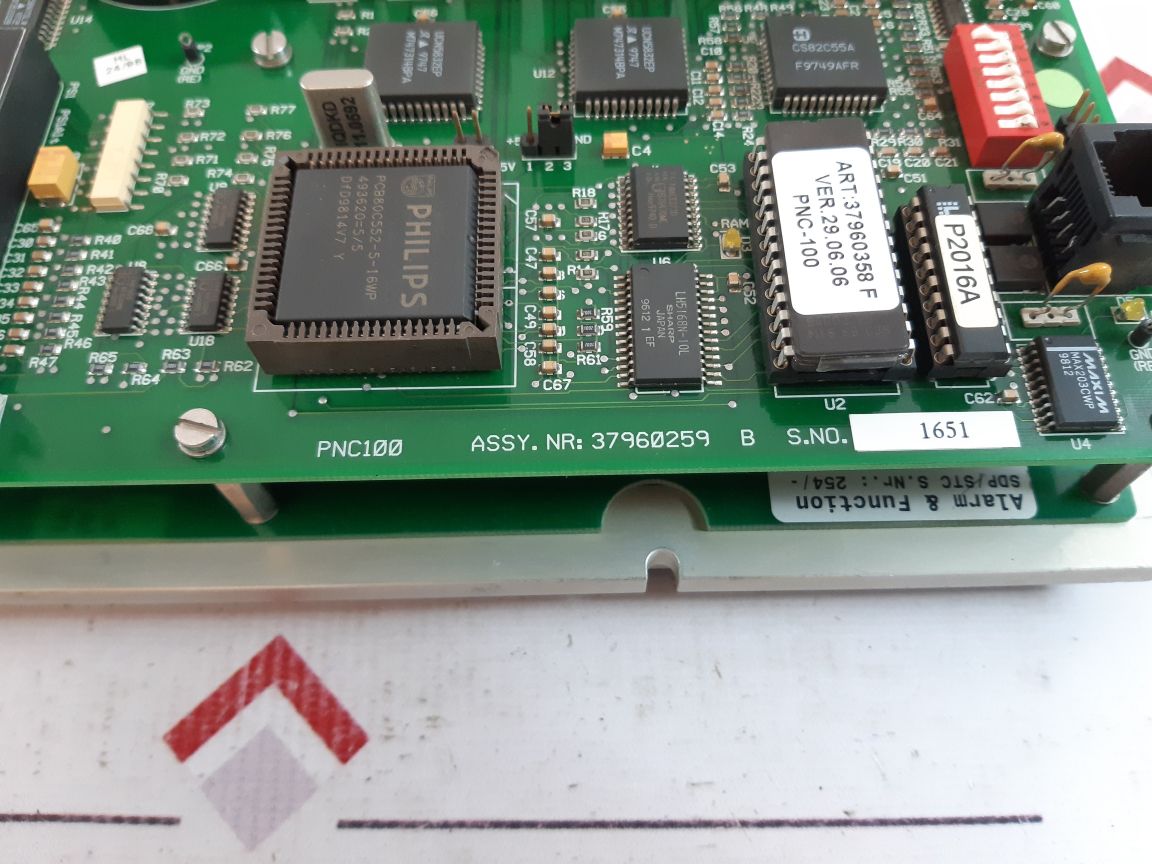 Simard norge pnc100 37960259 b alarm & function panel board
