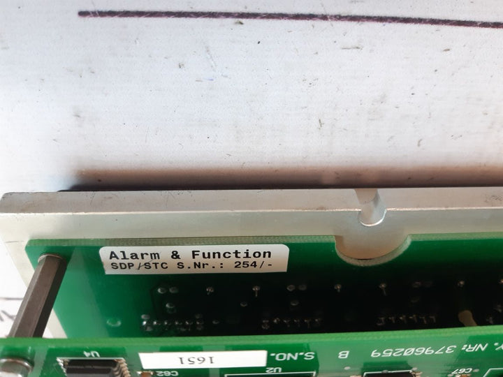 Simard norge pnc100 37960259 b alarm & function panel board