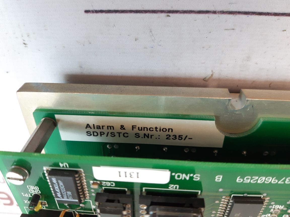 Simrad Norge 37960259 B Pcb Alarm & Function Sdp/Stc