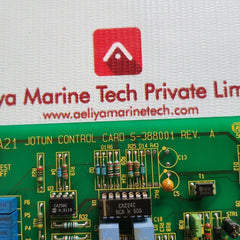 Jotun control card s-388001 rev.a pcb