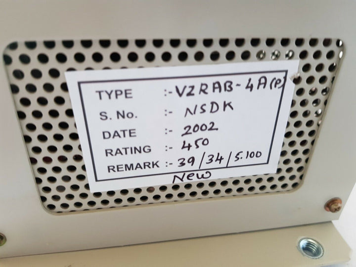 Nishishiba vzrab-4ap automatic voltage regulator