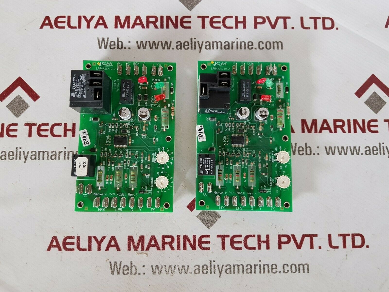 Marvair 70281 icm control board lpr-aj1710-2