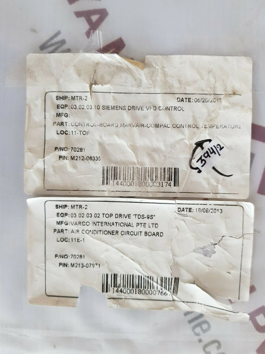 Marvair 70281 icm control board lpr-aj1710-2