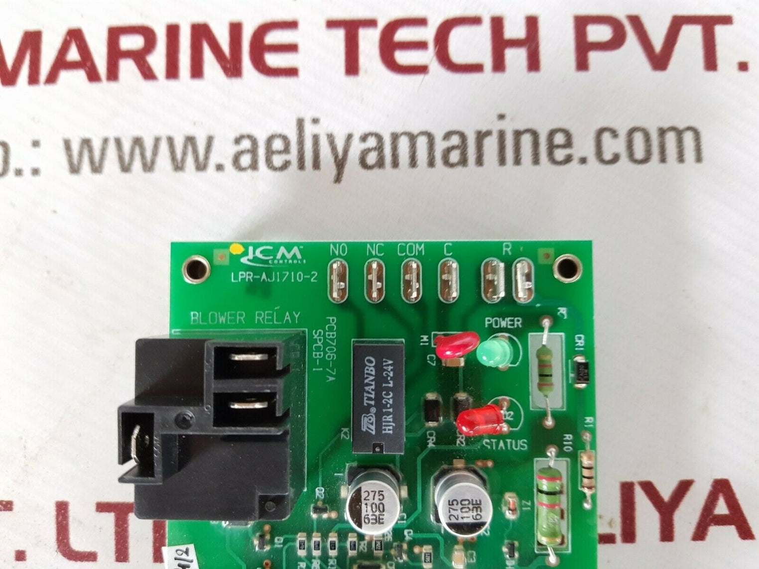 Marvair 70281 icm control board lpr-aj1710-2