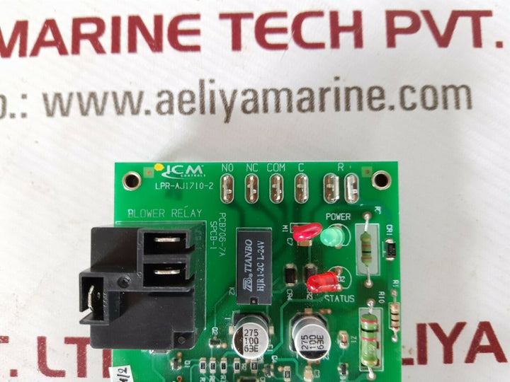 Marvair 70281 icm control board lpr-aj1710-2
