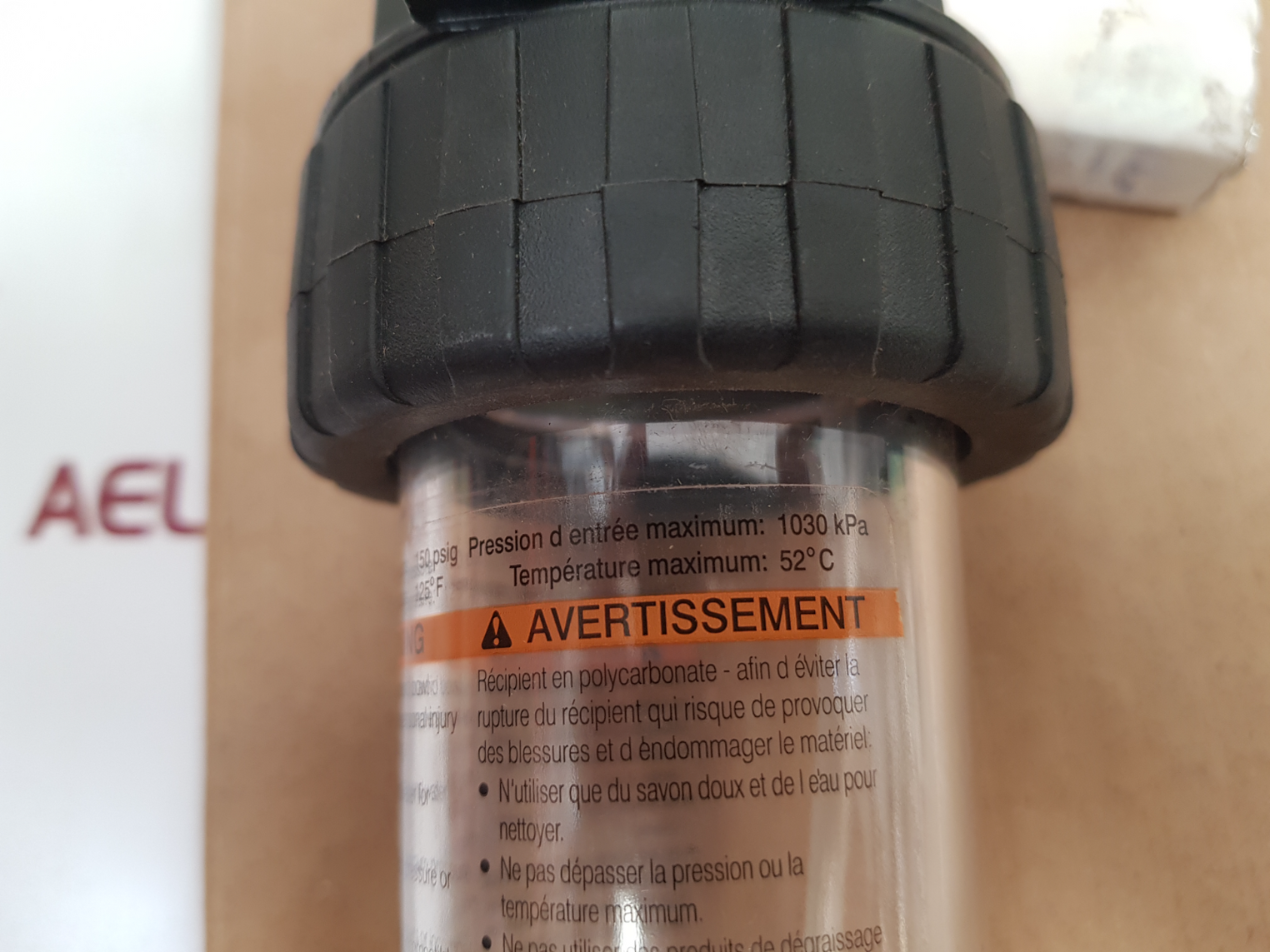 Parker 06l11be pneumatic lubricator