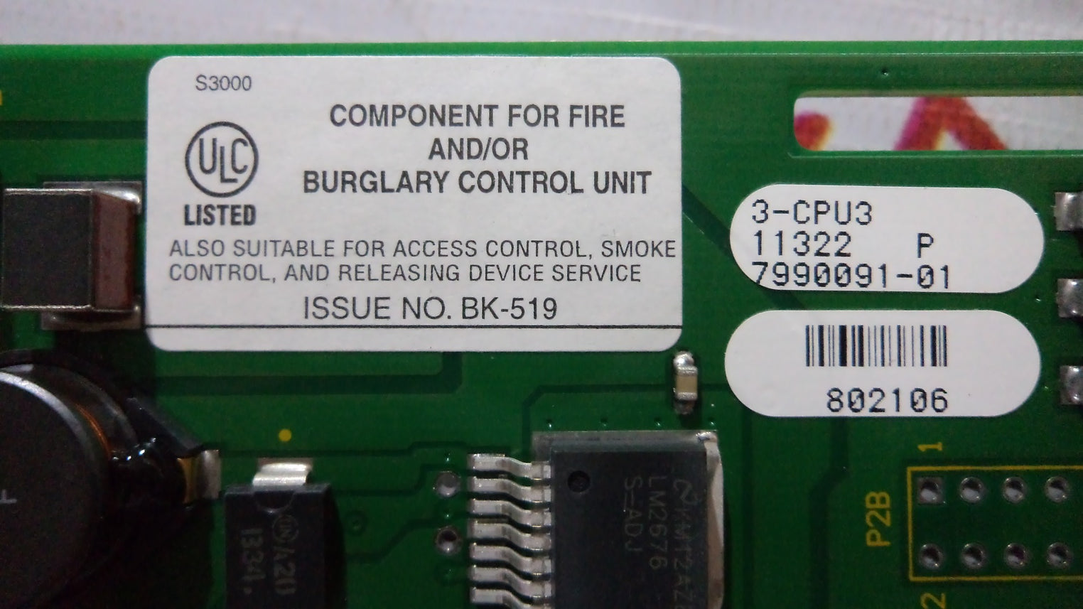 Est 3-cpu3 central processor unit module