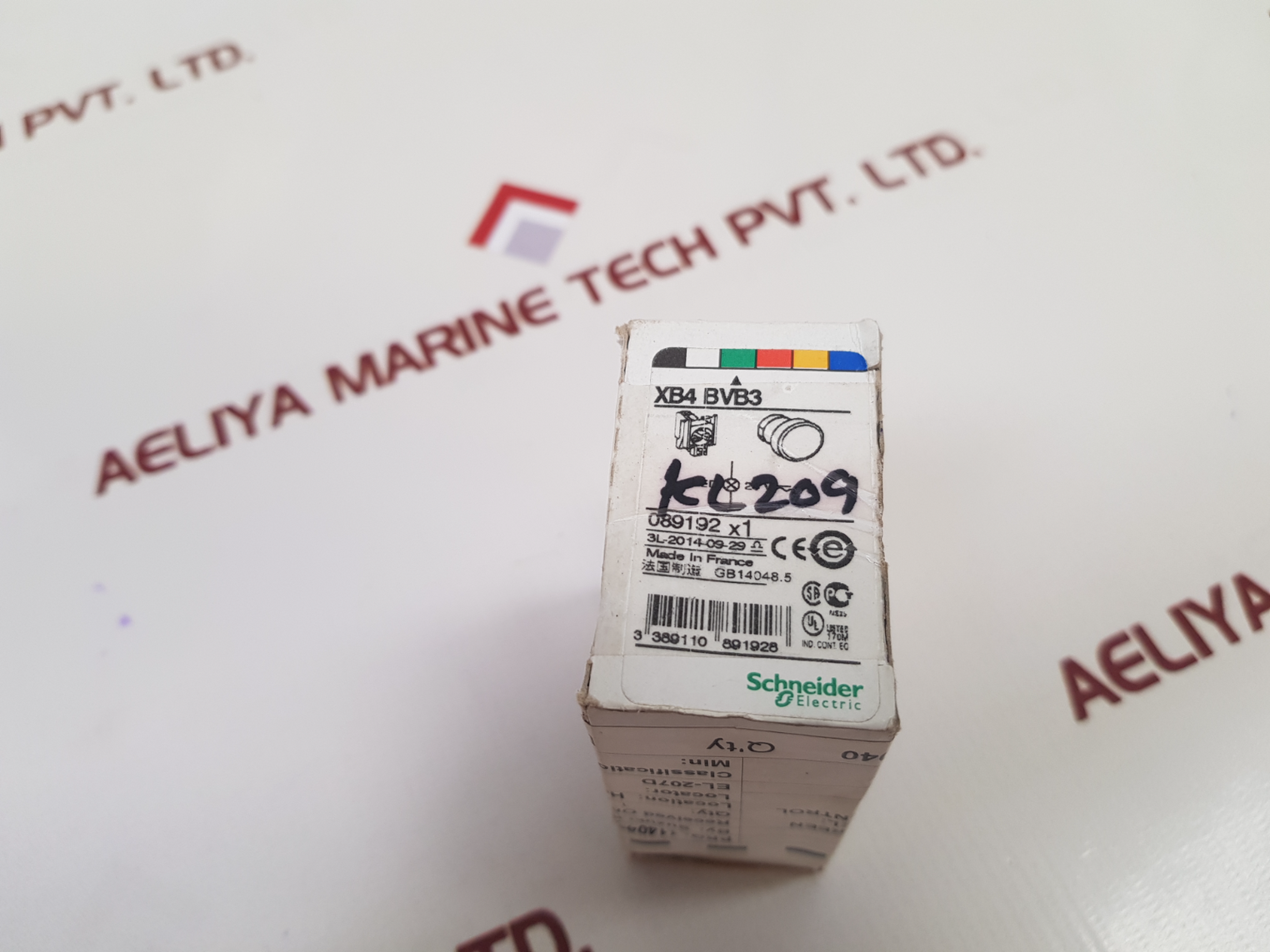 Schneider Electric Xb4 Bvb3 Led Pilot Light With Zbv-b3