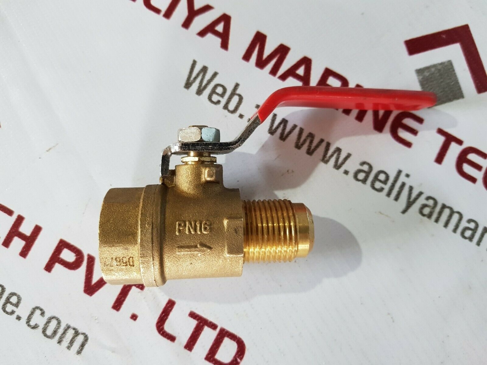 Honeywell pn16 brass ball valve 