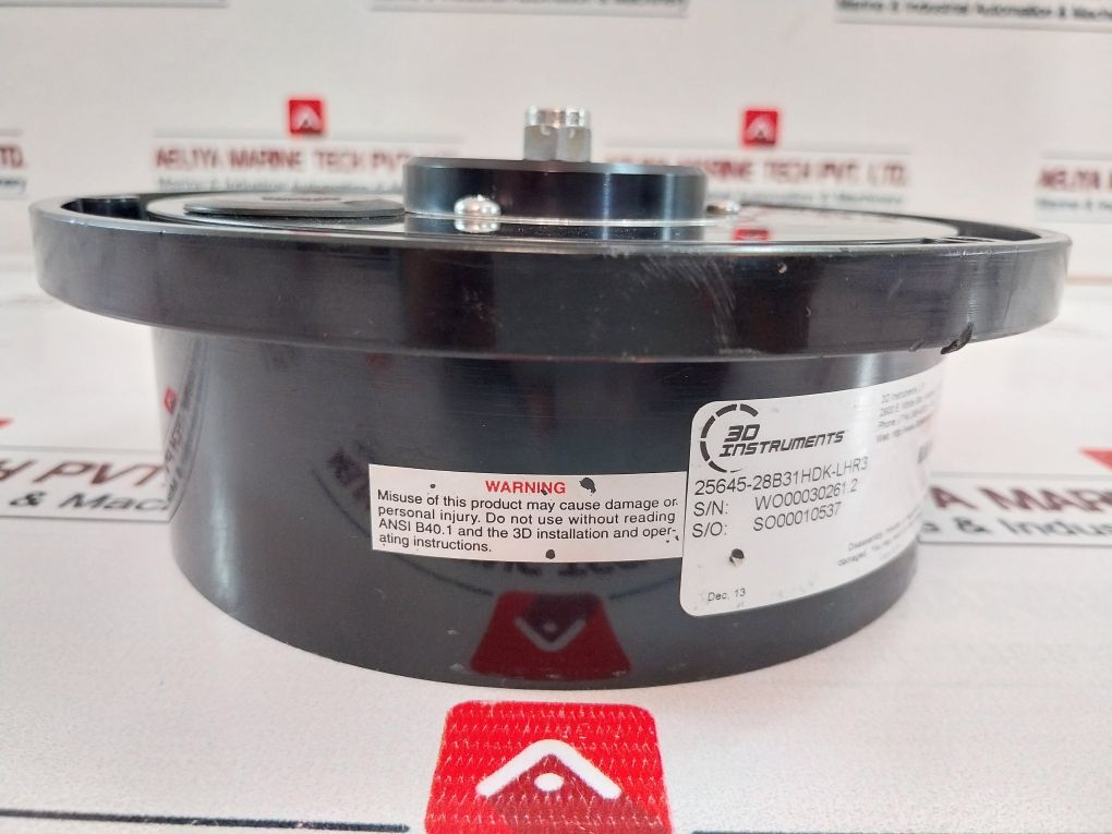 3D Instruments 25645-28B31Hdk-lh23 Pressure Gauge