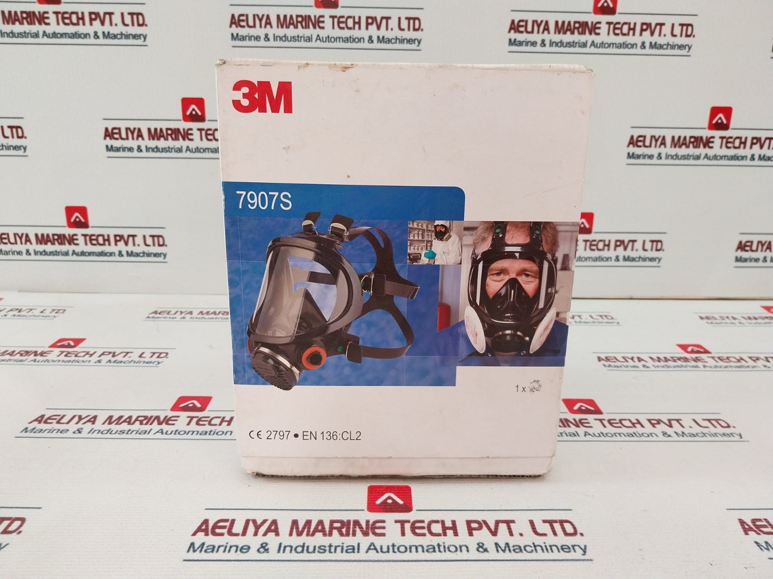 3M 7907S Re-usable Full Face Respirators