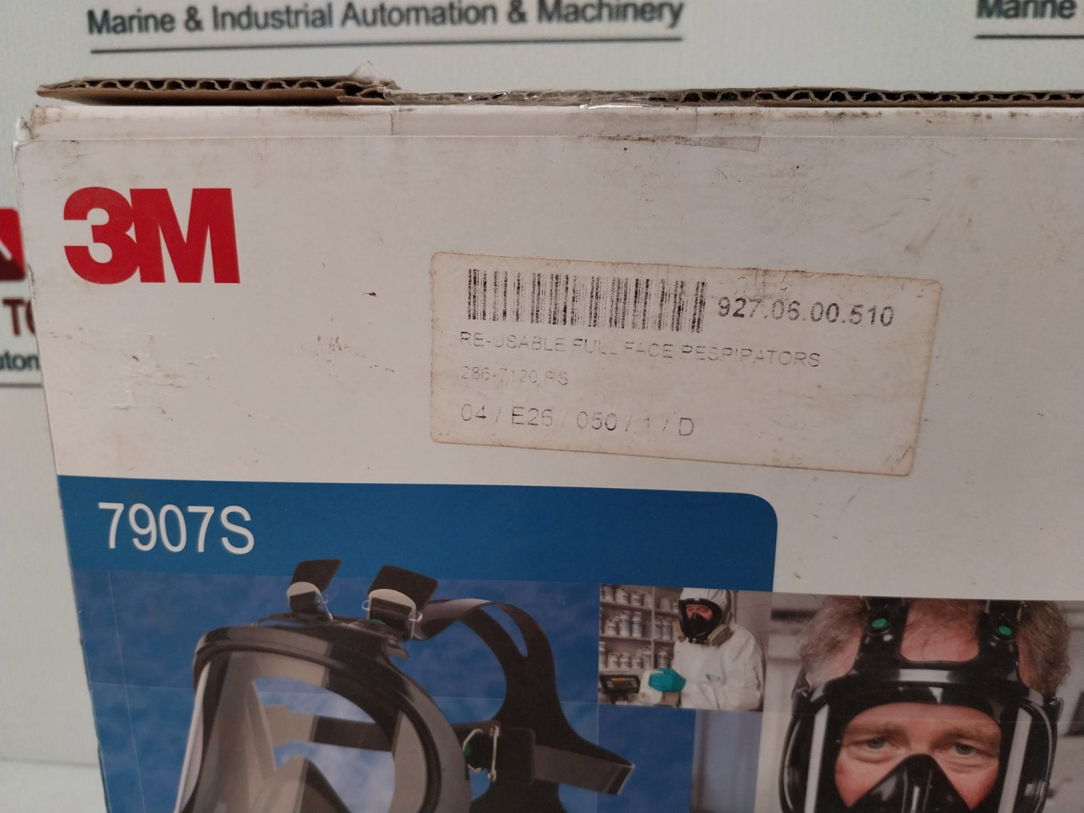 3M 7907S Re-usable Full Face Respirators