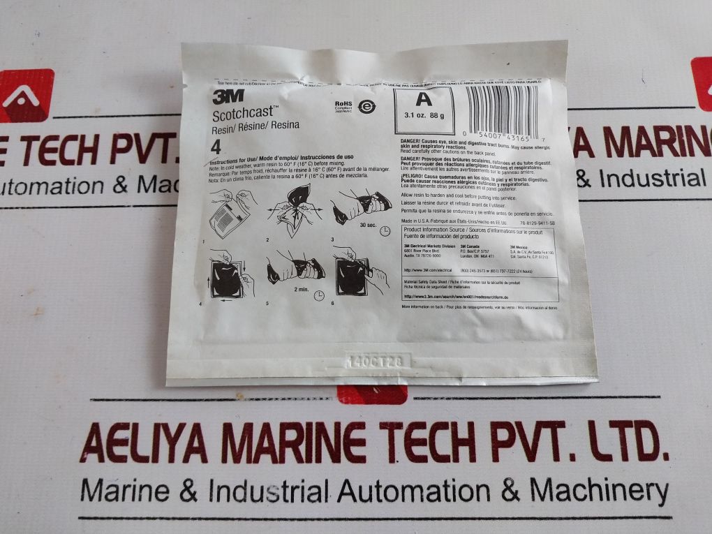 3M Scotchcast 82-a1 Inline Resin Splice Kit