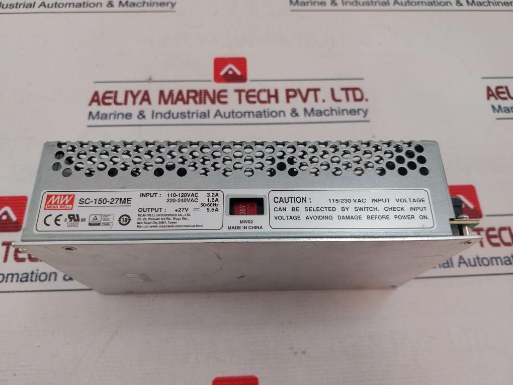 Mean Well Sc-150-27Me Power Supply Unit 220-240Vac 1.6A