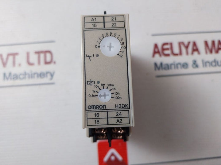 Omron H3Dk-a2Et Timer 0.1S-1200H