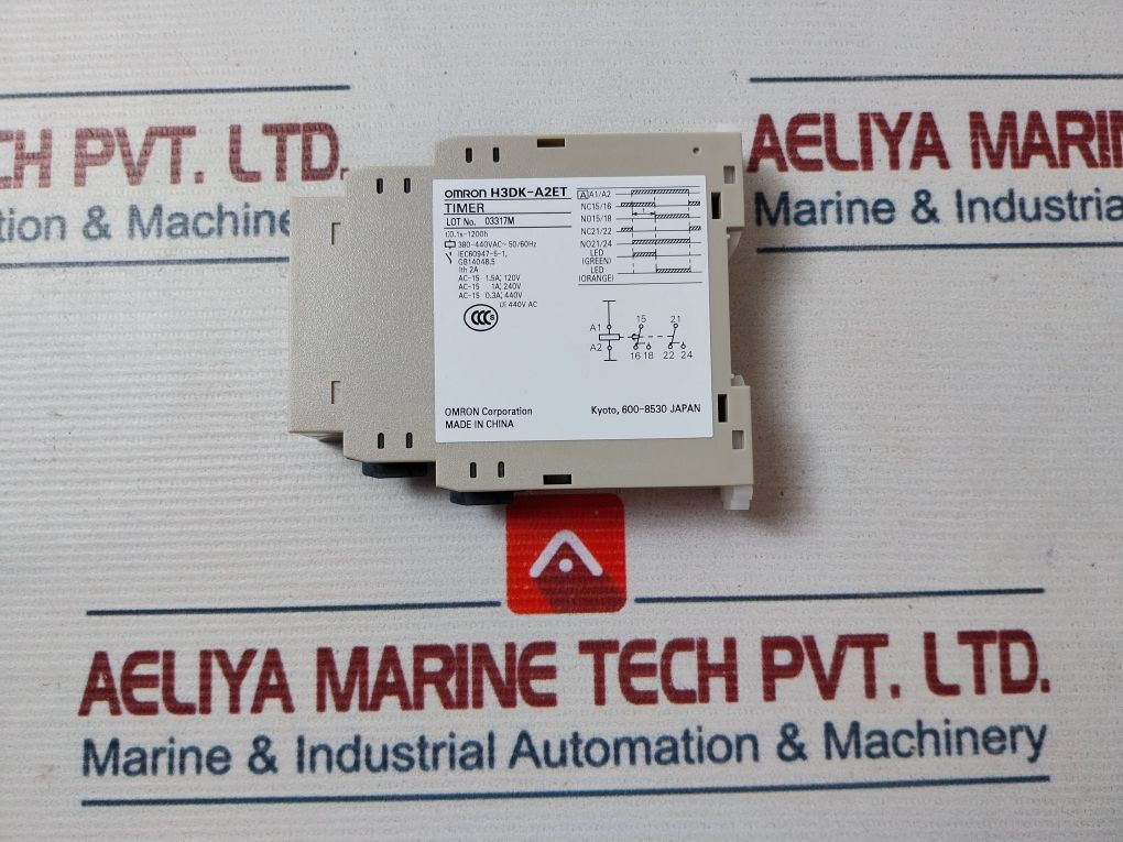 Omron H3Dk-a2Et Timer 0.1S-1200H
