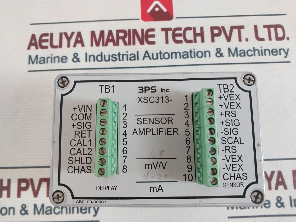 3Ps Xsc313 Sensor Amplifier 1.8 Mv/V 4-20Ma