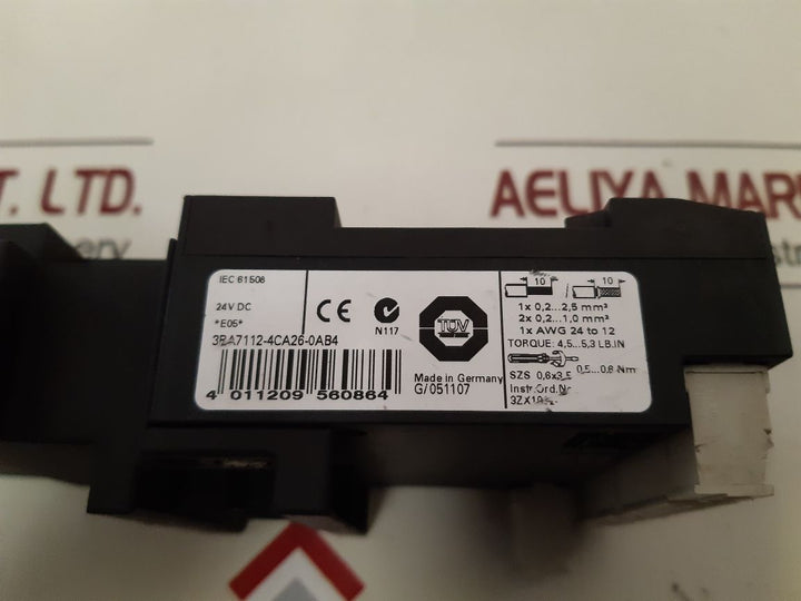 Siemens 3ra7112-4ca26-0ab4