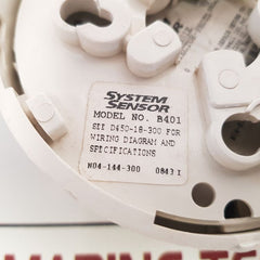 System Sensor 2351E Smoke Detector Photo Rev.A