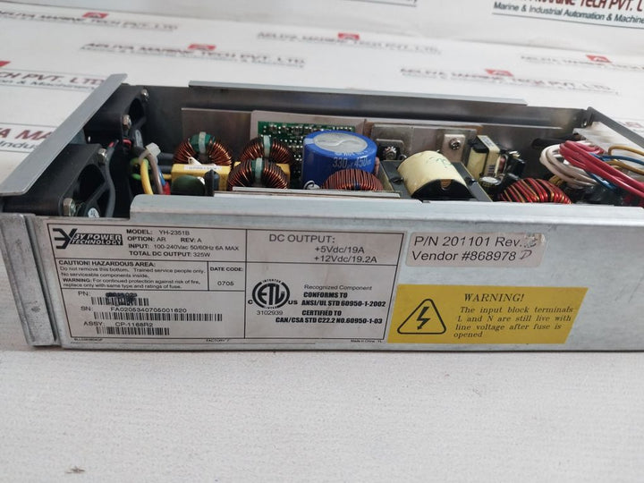 3Y Power Technology Yh-2351B Power Supply