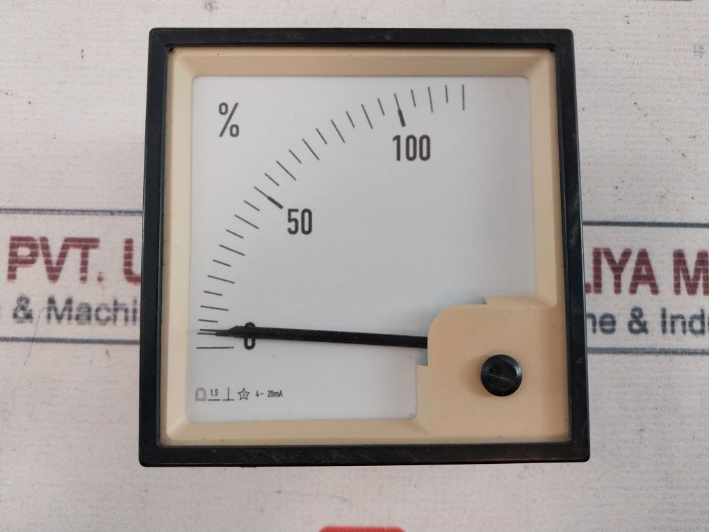 4-20Ma 0-100% Analog Panel Meter