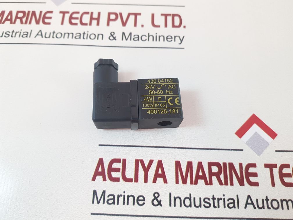 Asco 400125-181 24V~Ac Solenoid Coil 50-60 Hz