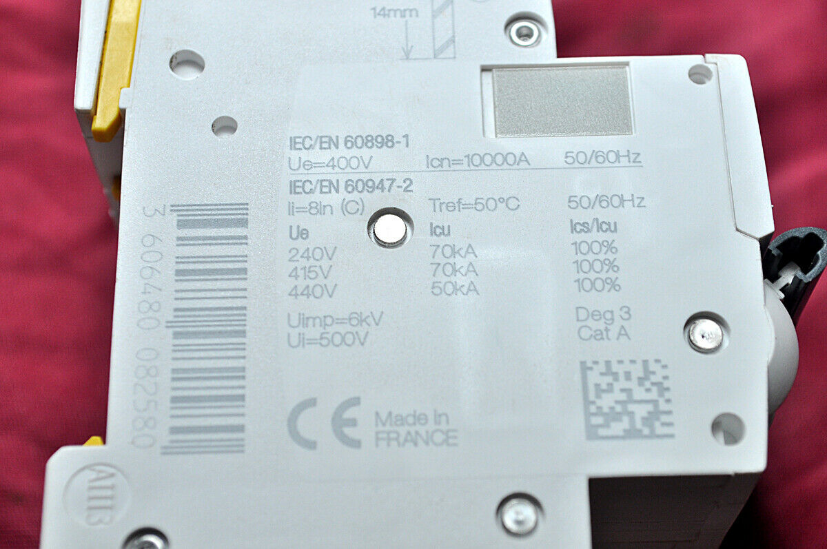 Schneider electronic ic60h c4a circuit breaker