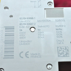 Schneider electronic ic60h c4a circuit breaker