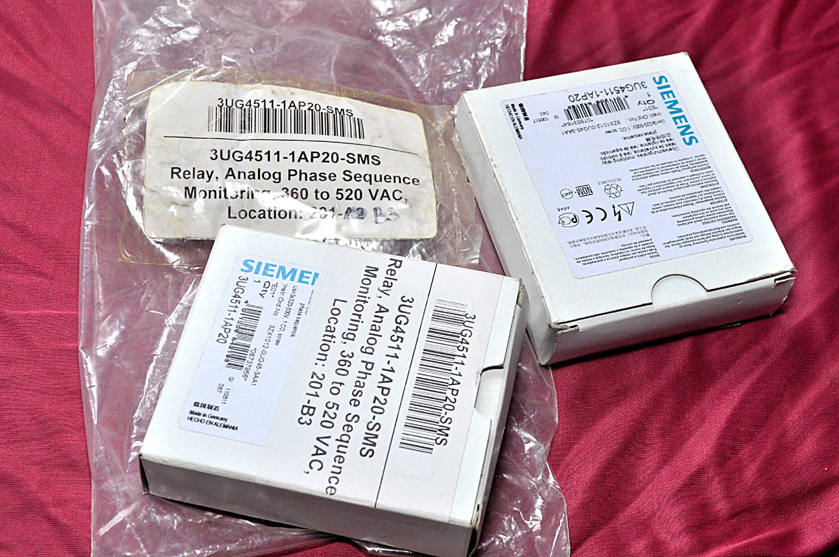 SIEMENS 3UG4511-1AP20 MONITORING RELAY