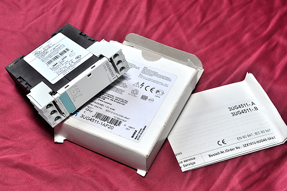 SIEMENS 3UG4511-1AP20 MONITORING RELAY