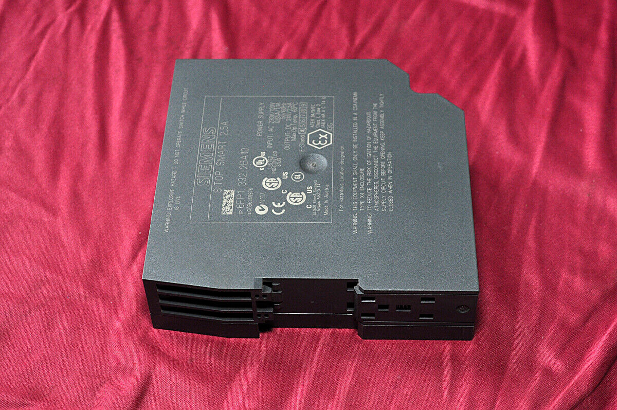 Siemens sitop smart 2.5a 6ep1 332-2ba10 power supply 