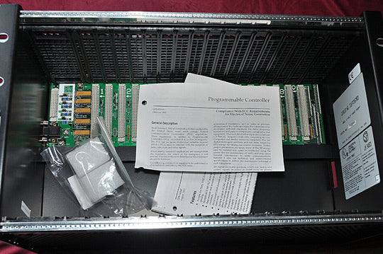 Ge fanuc ic697ch5783d 17-slot front mount