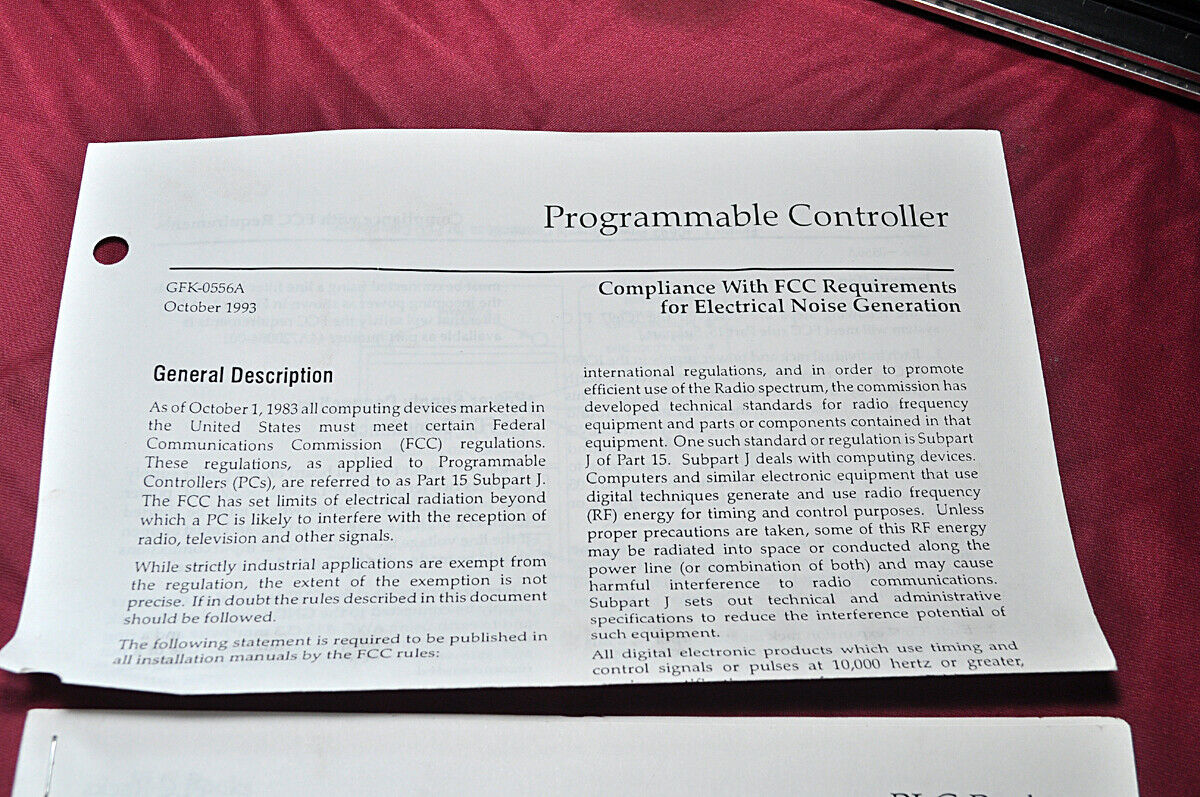 Ge fanuc ic697ch5783d 17-slot front mount