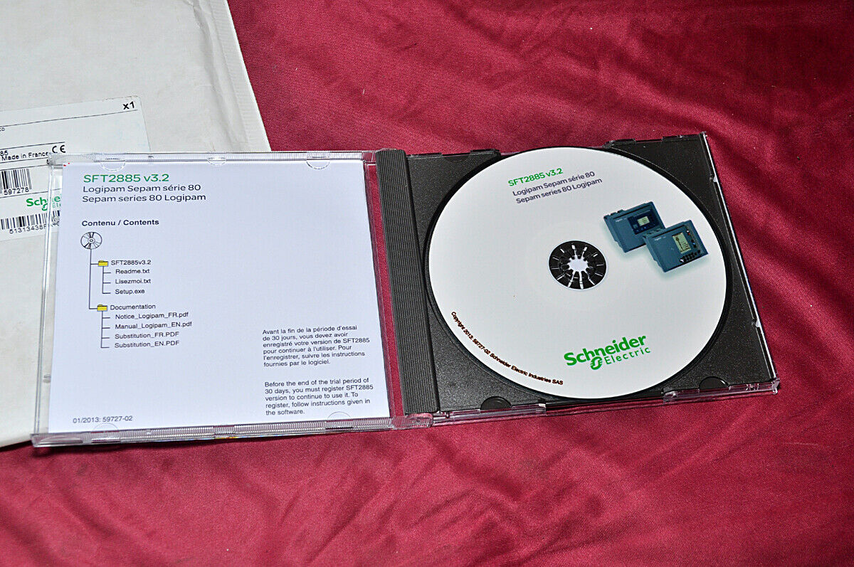 Schneider electric cd sft2885 logipam software cd