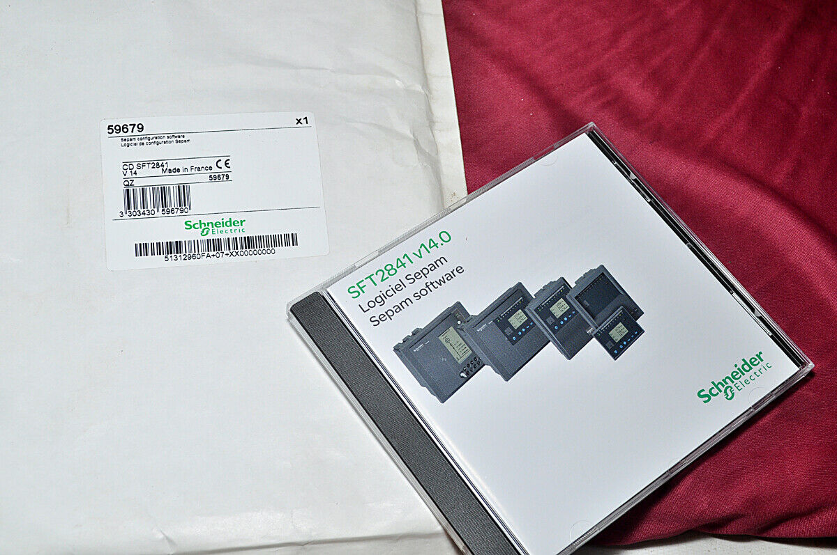 Schneider electric cd sft2841 logiciel sepam sepam software cd