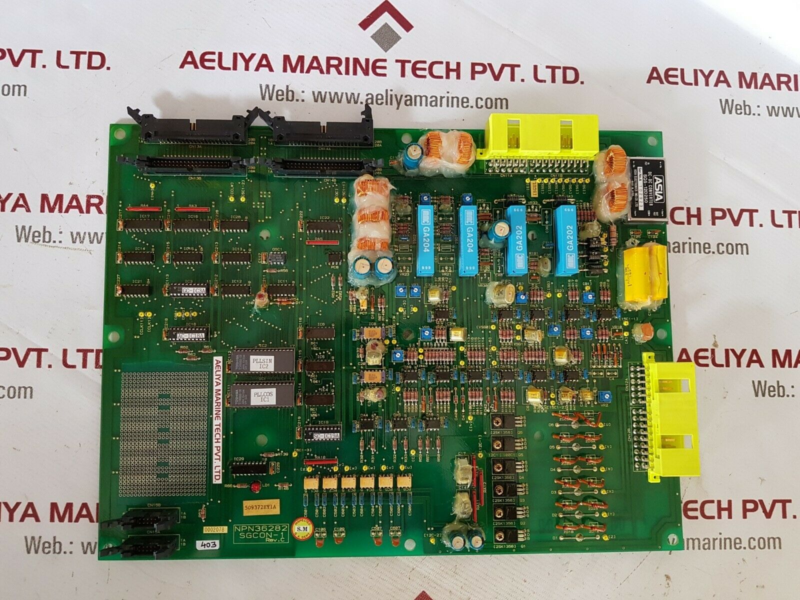 Nishishiba electric Npn36282 sgcon-1 rev.c pcb card 