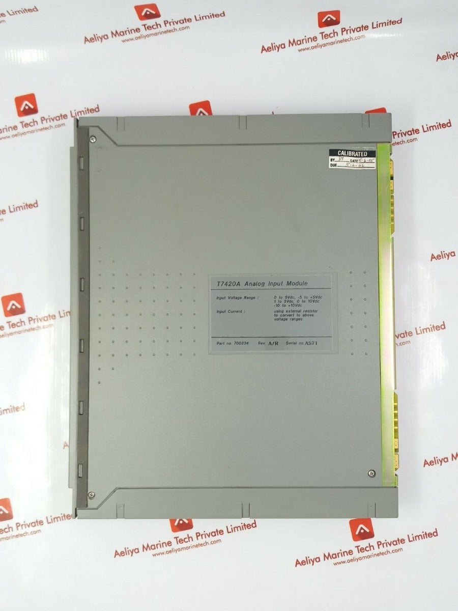 Rockwell Automation T7420A Analog Input Module -10 To +10Vdc